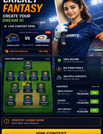 Spinwinnerguru (spin winner guru) fantasy cricket & matchday visual 3