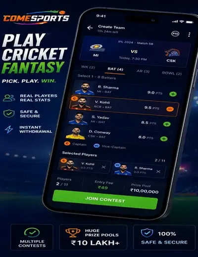 Spinwinnerguru (spin winner guru) fantasy cricket & matchday visual 2
